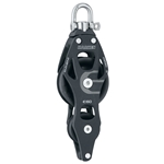 60 mm | Harken 6263 - Aluminum Element Fiddle Block, Swivel, Becket